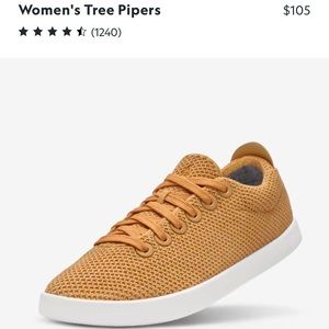 Women’s Allbirds Tree Pipers (lux honey color)